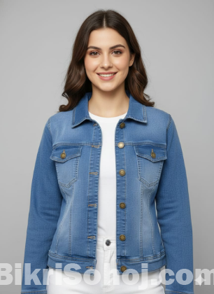 Ladies Premium Denim Jacket